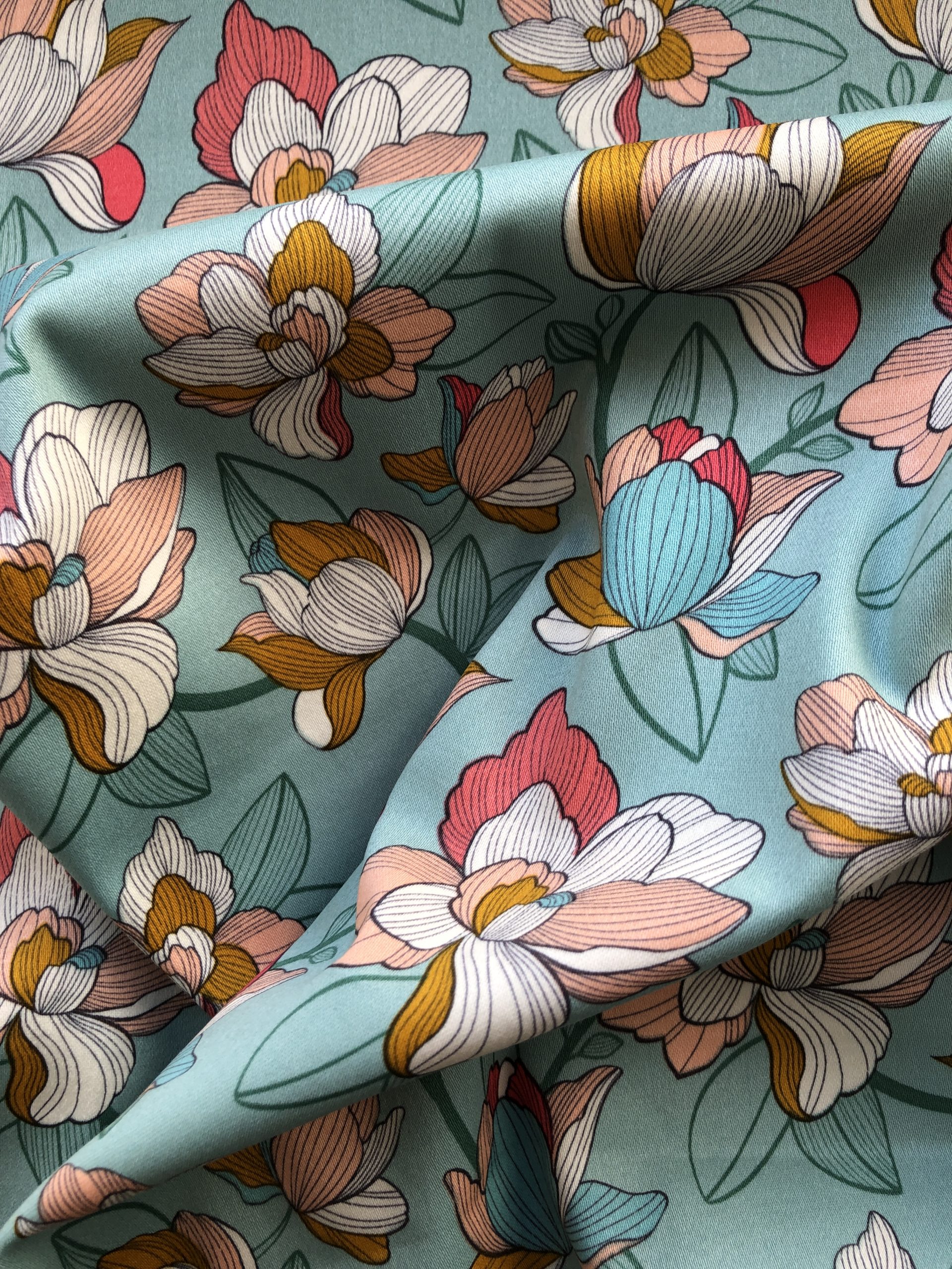 Elise cotton sateen – Simply Fabrics