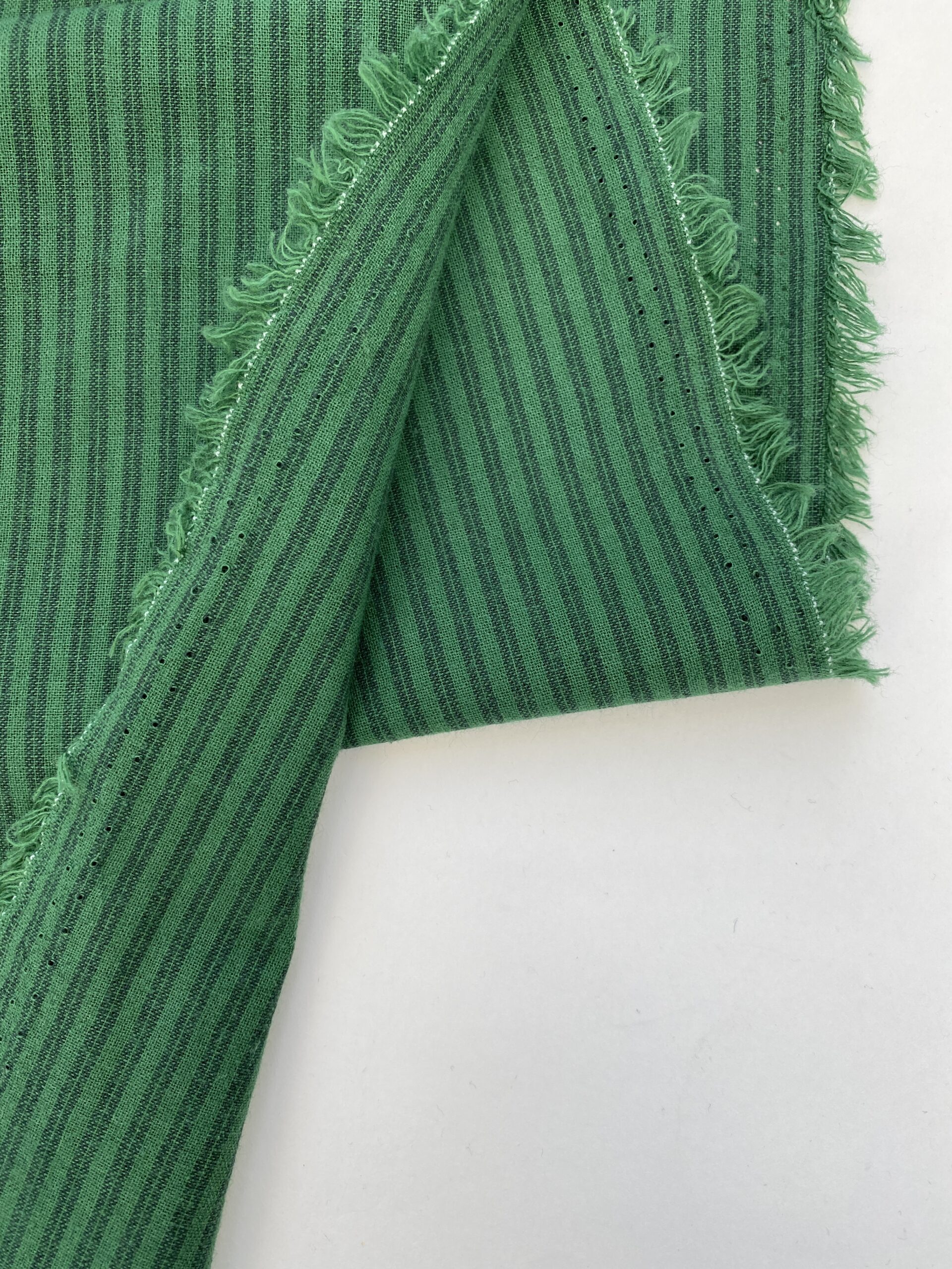 Mura cotton stripe - green - Simply Fabrics