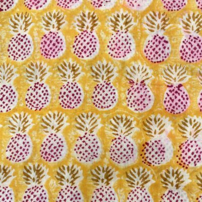 Pineapplehandblockprint@simplyfabrics.co.uk