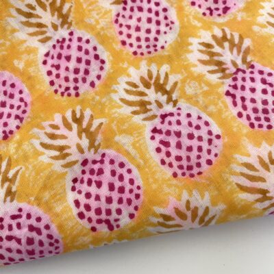 Pineapplehandblockprint@simplyfabrics.co.uk