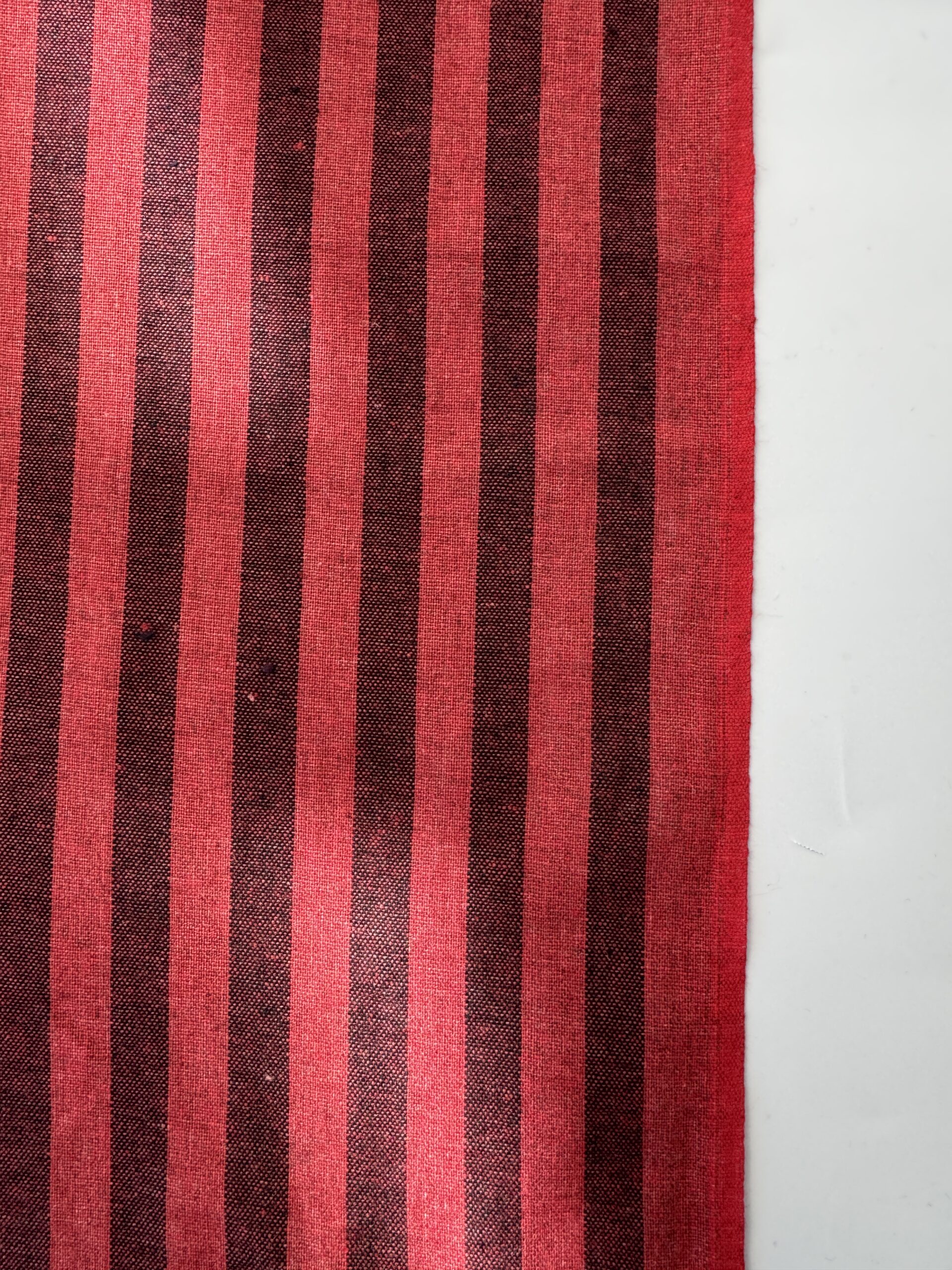 Brickredstripecotton@simplyfabrics.co.uk