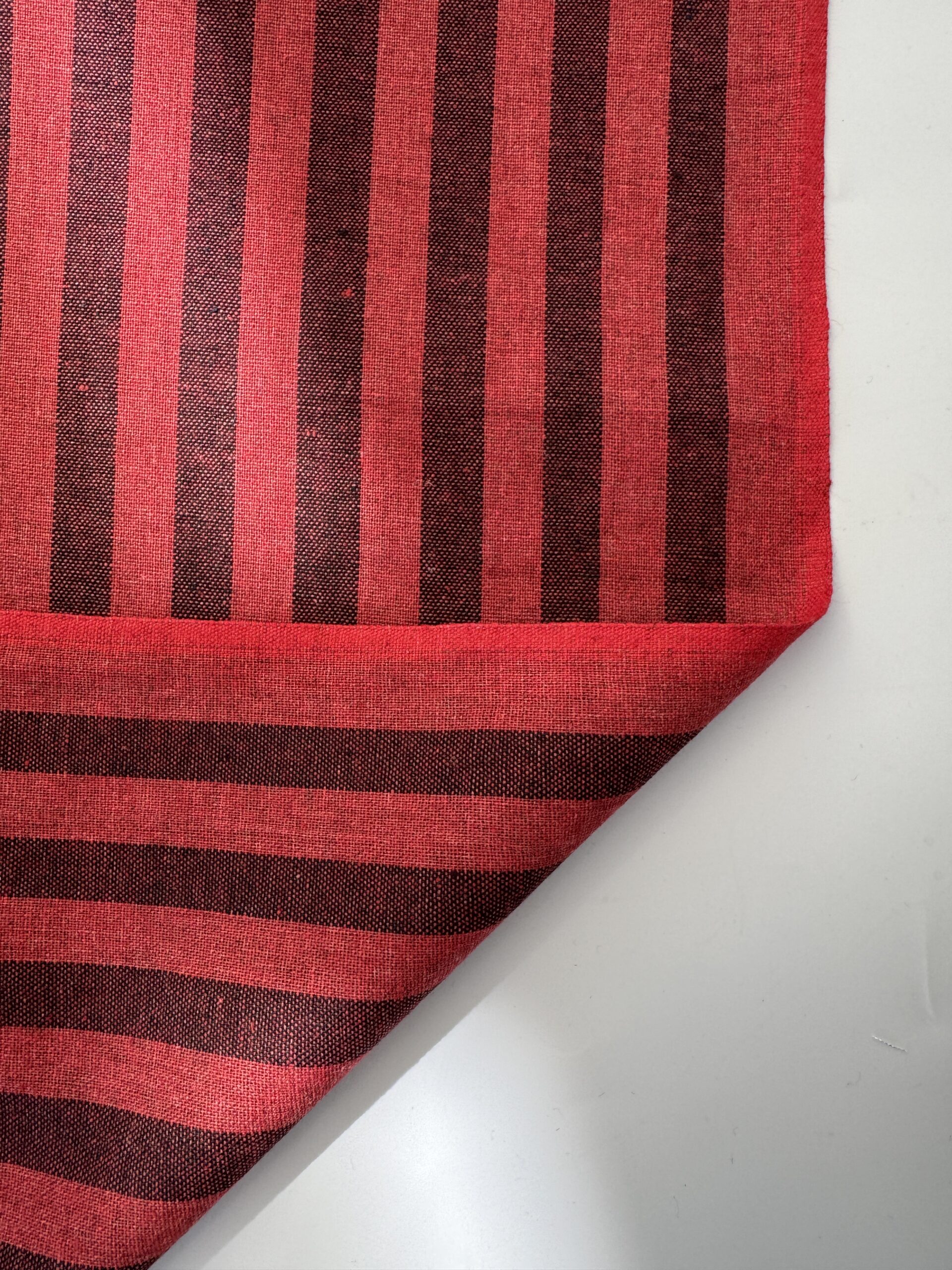 Brickredstripecotton@simplyfabrics.co.uk