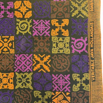 Deadstock vintage vlisco dutch java print
