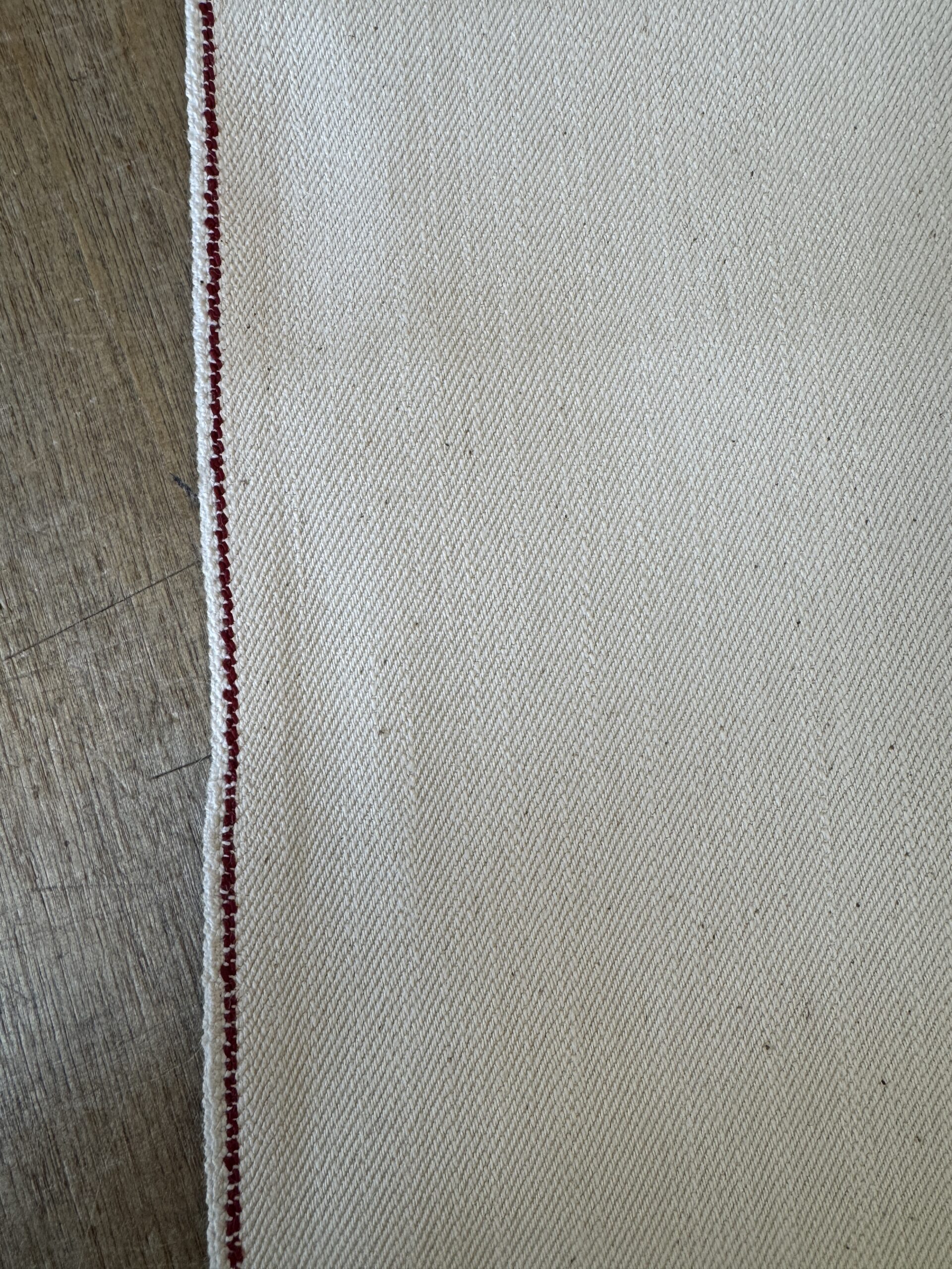 Deadstock selvedge denim - natural - Image 2