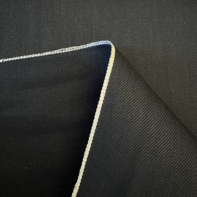 Deadstock selvedge denim - black