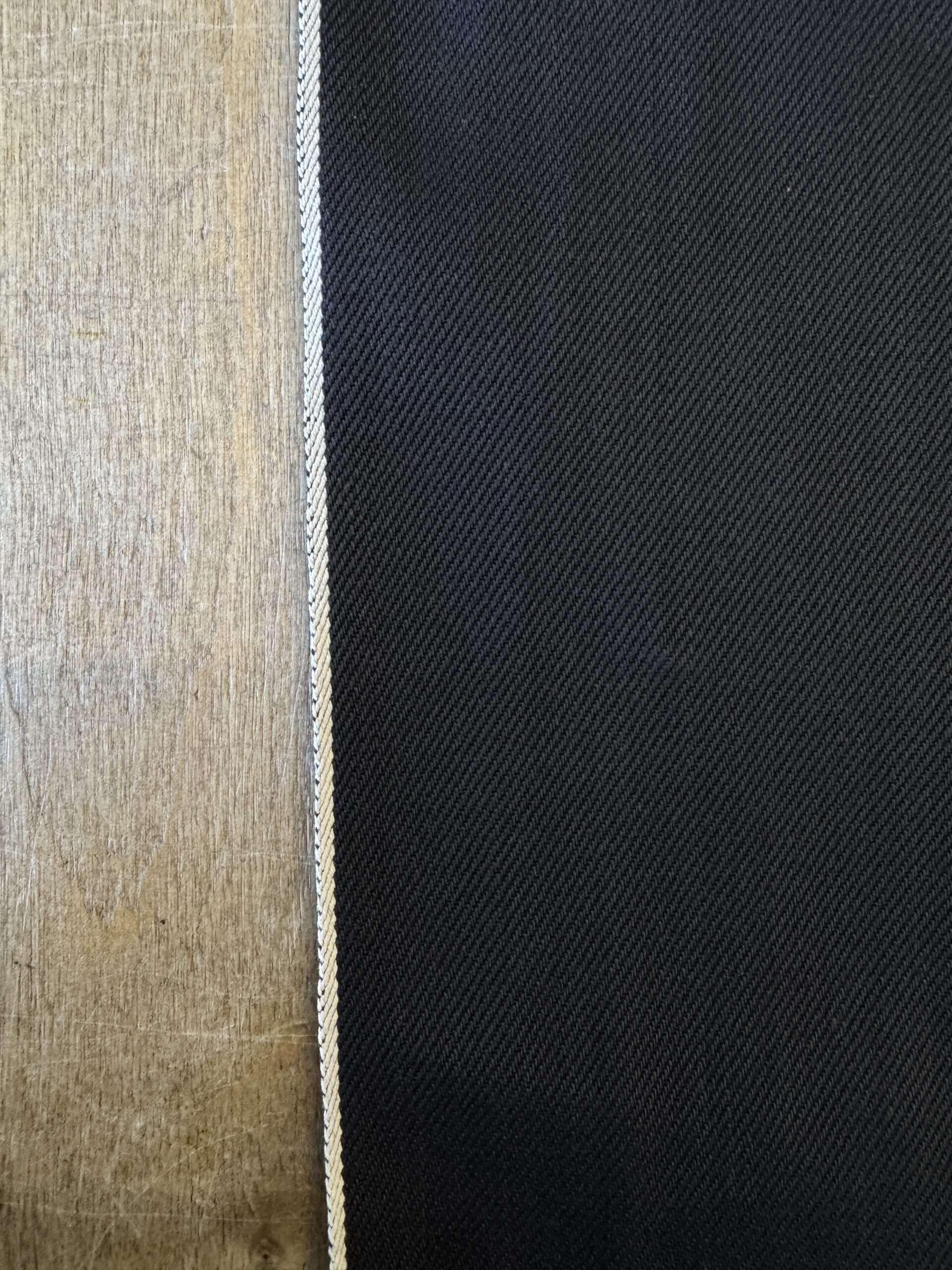 Deadstock selvedge denim - black - Image 2