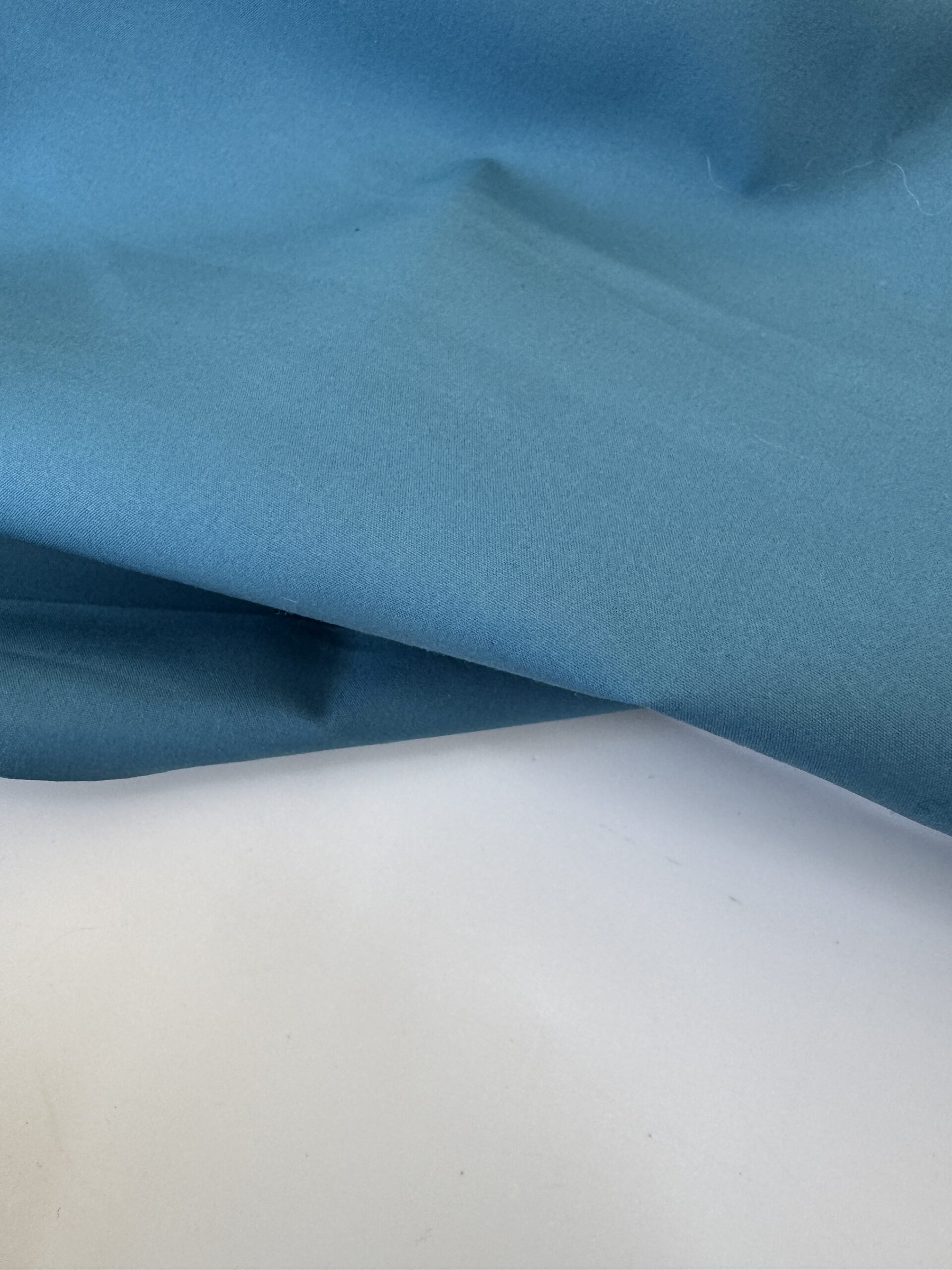 Deadstock dry waxed cotton - blue - Image 3